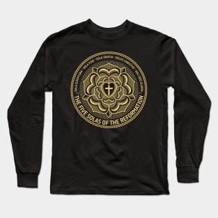 The church must always be reformed. The main five points of Calvinism. Long Sleeve T-Shirt